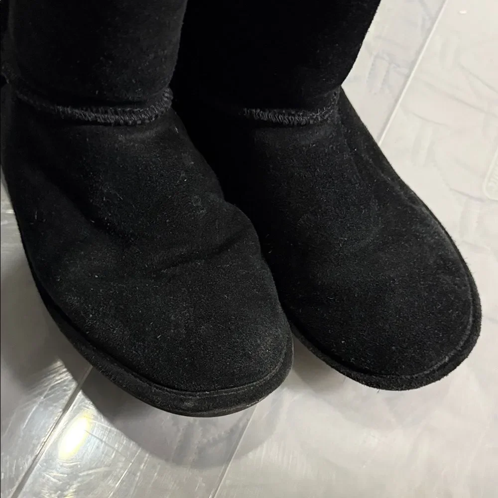 BearPaw Women's Black Winter Boots